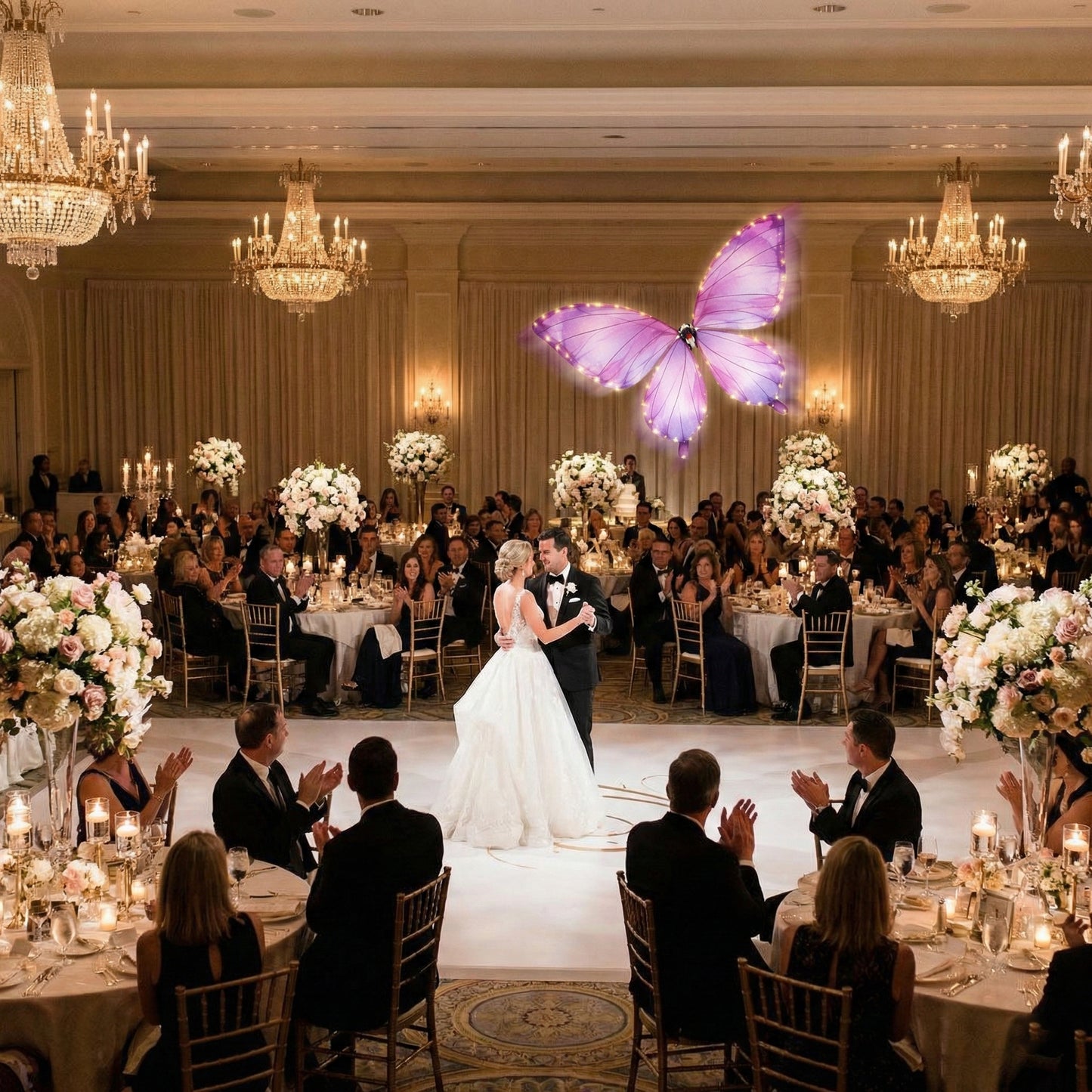 Handcrafted Bionic Flying Butterfly