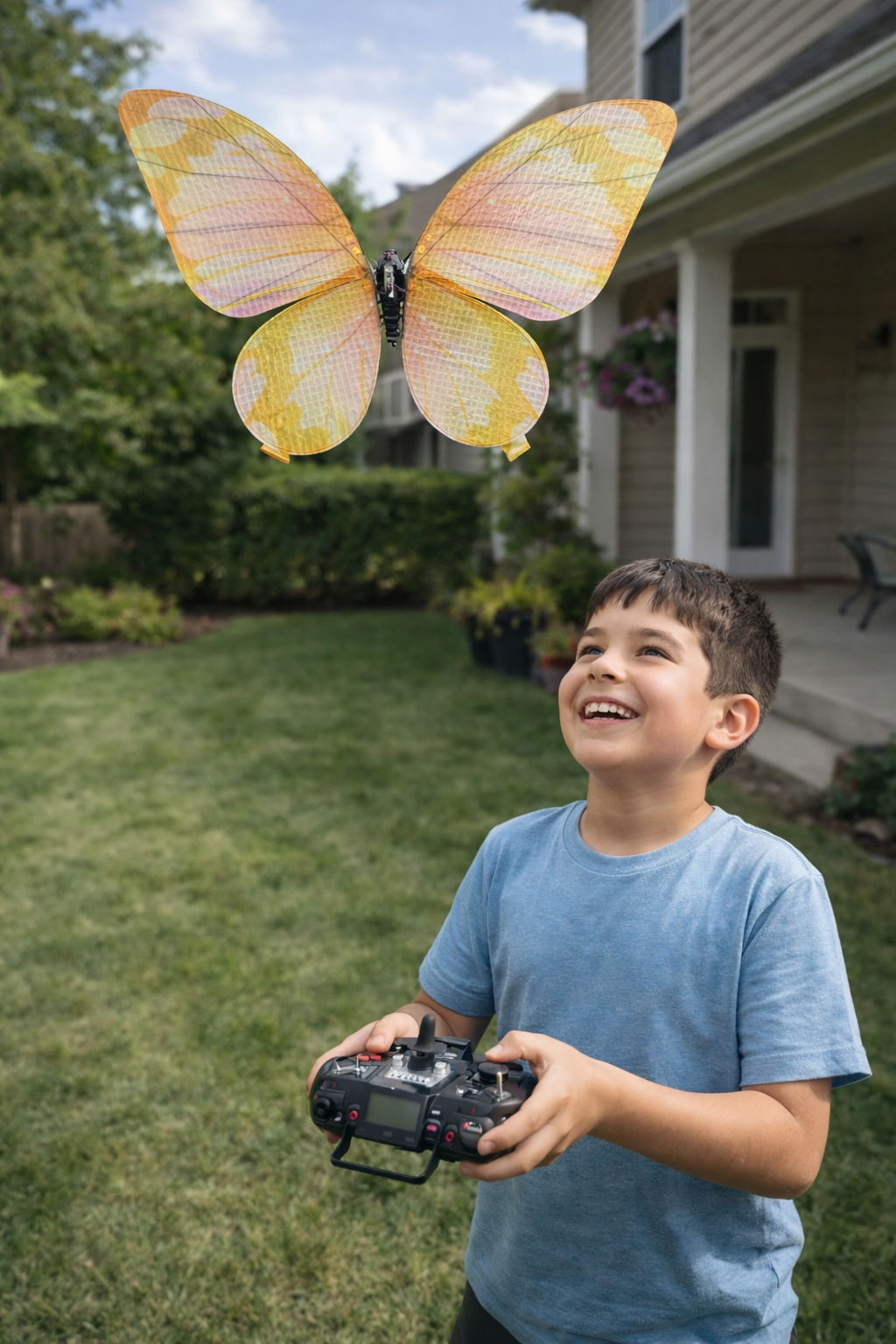 NEVIY Handcrafted Bionic Butterfly with Remote Control - Realistic Flying Butterfly