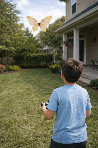 NEVIY Handcrafted Bionic Butterfly with Remote Control - Realistic Flying Butterfly